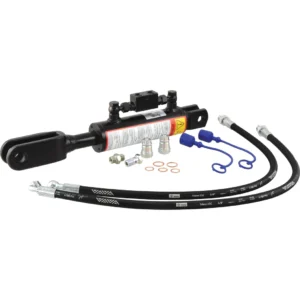 Hydraulic Levelling Box (Supplied with: Hoses) - Fork Hole Ø 19mm - Fork Hole Ø 26x60mm - Min. Length: 510mm, Cylinder Bore: 63mm. | Sparex Part No.S.113939 11.0 kg