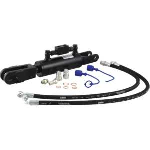 Hydraulic Levelling Box (Supplied with: Hoses) - Fork Hole Ø 22mm - Fork Hole Ø 23x50mm - Min. Length: 480mm, Cylinder Bore: 70mm. | Sparex Part No.S.113944 10.0 kg