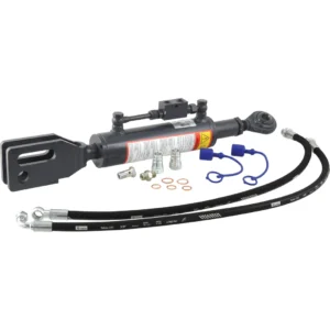 Hydraulic Levelling Box (Supplied with: Hoses) - Ball Ø 22mm - Fork Hole Ø 28 & 28x90mm - Min. Length: 680mm, Cylinder Bore: 70mm. | Sparex Part No.S.113950 10.0 kg