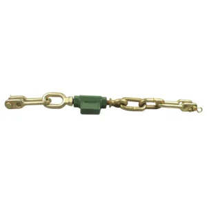 Stabiliser Chain - D-Shackle Ø13mm - D-Shackle Ø13mm - Min. Length:545mm - 3/4 UNC | Sparex Part No.S.8072 2.85 kg