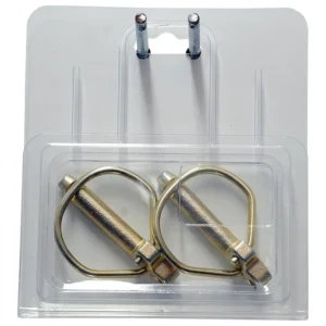 Rűbig Safety Linch Pin, Pin Ø10.5mm x 46mm (2 pcs. Agripak) | Sparex Part No.S.22538 0.1 kg
