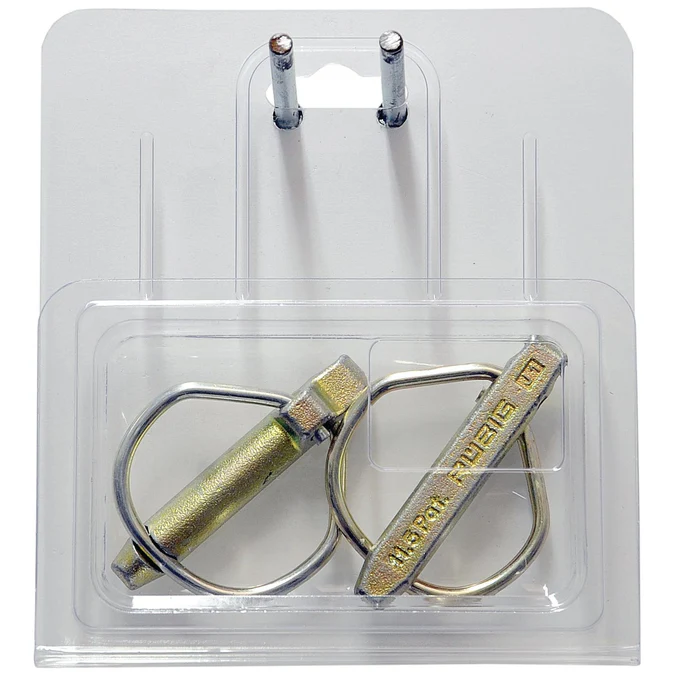 Rűbig Safety Linch Pin, Pin Ø11.5mm x 46mm (2 pcs. Agripak) | Sparex Part No.S.22539 0.1 kg