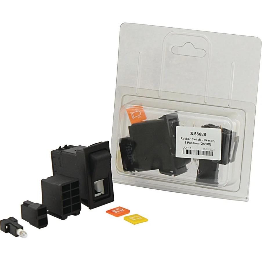 Rocker Switch - Beacon, 2 Position (On/Off) - S.56688 0.05 kg