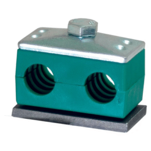 Double Tube Clamp (Series B) - 18mm Ø (Ref. RBP1-218) | Sparex Part No.S.54902 0.13 kg