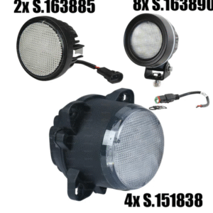 Fendt 500/700 SCR LED Light Kit Complete 15.0 kg