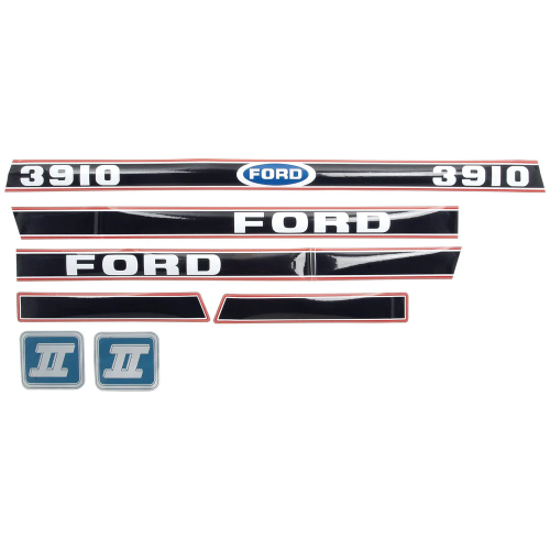 Decal Set - Ford / New Holland 3910 Force II | Sparex Part No.S.12104 0.14 kg